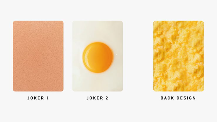 The Sandwich Series (Egg) Playing Cards (6372706844821)