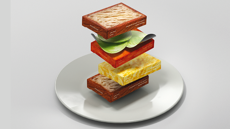 The Sandwich Series (Luncheon Meat) Playing Cards (6372705697941)