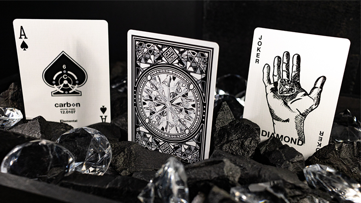 Carbon (Diamond Edition) Playing Cards (6444827148437)