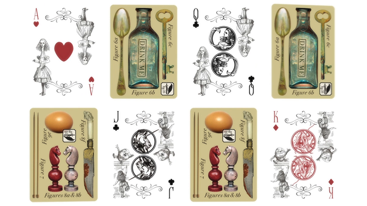 Fig. 23 Looking-Glass Playing Cards (6550560506005)