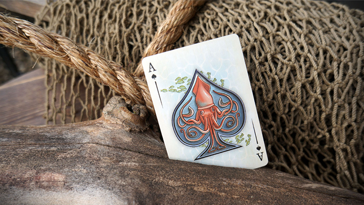 Sea Creatures Deck (Colorized) Playing Cards (6920886616213)