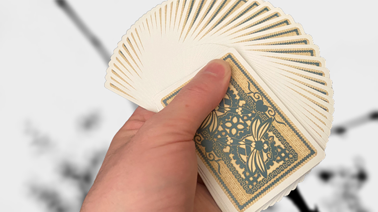 Bicycle Dragonfly (Tan) Playing Cards (6598488850581)