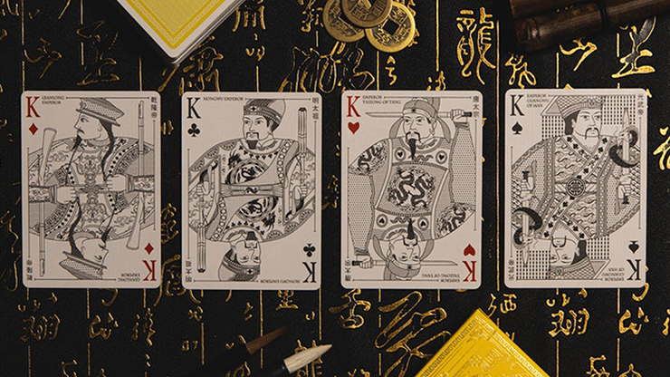 CHAO Imperial Yellow Playing Cards (6467197730965)