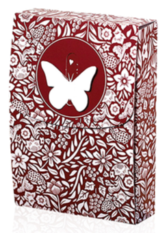 Butterfly Playing Cards Marked (Red) 3rd Edition (7473016570076)