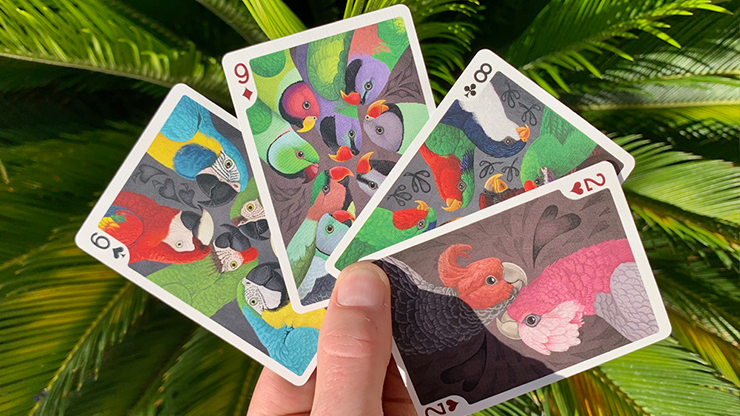 Bicycle Parrot Extinct Playing Cards (6911745523861)