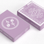 Black Roses Lavender (Marked) Edition Playing Cards (6977694957717)