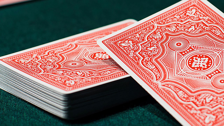 Red V2 Cohorts (Luxury-pressed E7) Playing Cards (6585938935957)