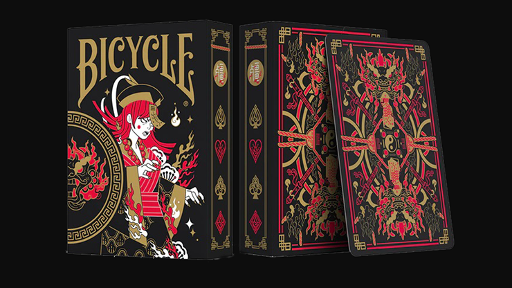 Bicycle Midnight Geung Si Playing Cards (6830650032277)