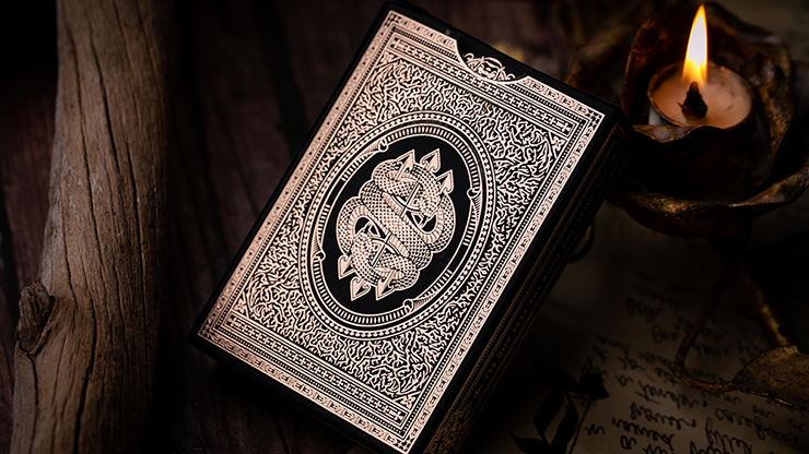 Devil's in the Details Rose Gold Playing Cards (6734784954517)