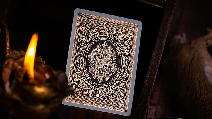 Devil's in the Details Rose Gold Playing Cards (6734784954517)