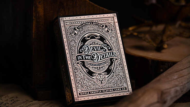 Devil's in the Details Rose Gold Playing Cards (6734784954517)