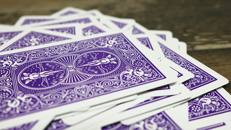 Bicycle Purple Playing Cards (7009724235925)