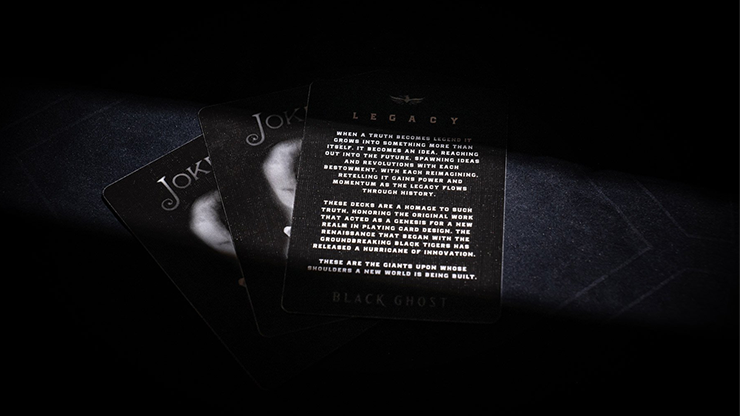 Black Ghost Legacy V2 Playing Cards (6866225004693)