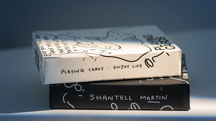 Shantell Martin (Black) Playing Cards (6977695547541)