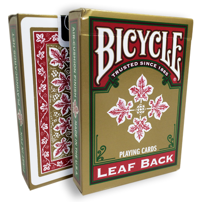 Bicycle Leaf Back Deck - Red (6555707342997)