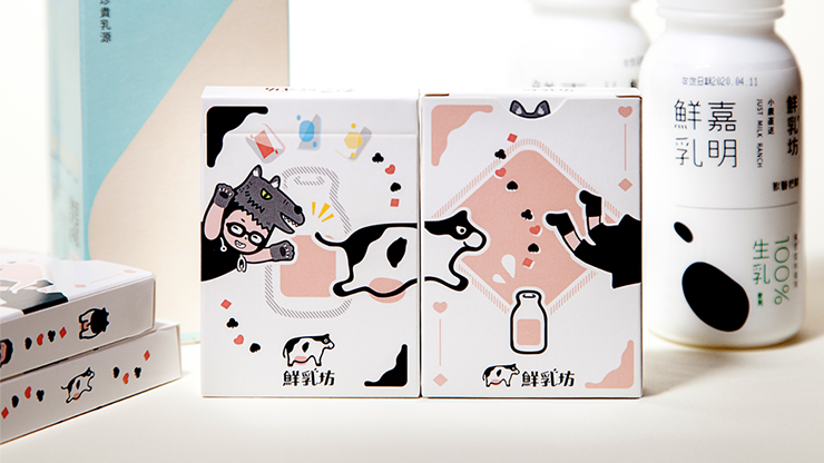 Pure Milk Playing Cards (6866225397909)