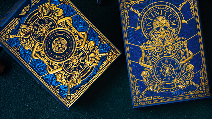 INFINITUM (Royal Blue) Playing Cards (6891151327381)