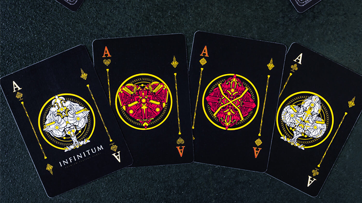 INFINITUM (Midnight Black) Playing Cards (6891150508181)