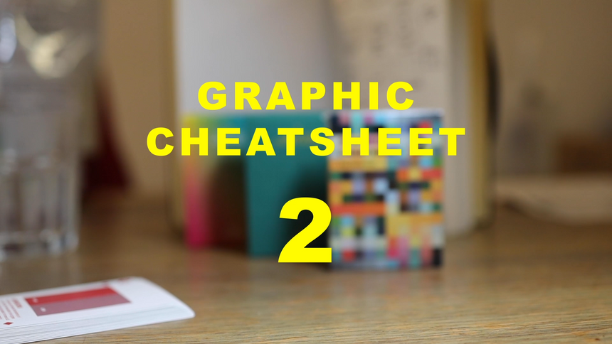 Graphic Design CheatSheet V2 Playing Cards (7354163855580)