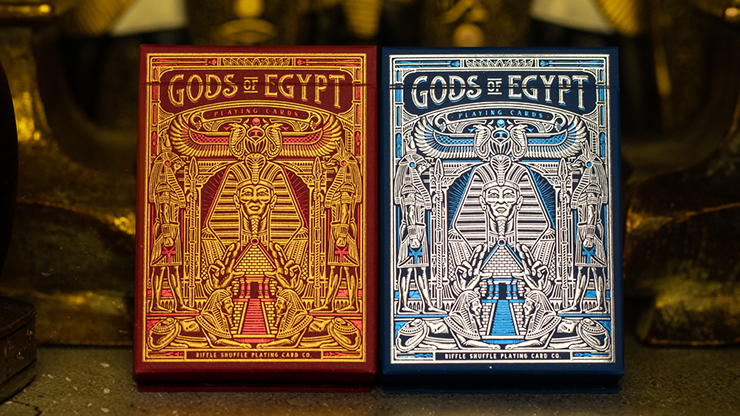 Gods of Egypt (Red) Playing Cards (6956994953365)