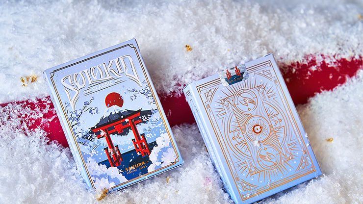 Copy of Solokid Sakura (Blue) Playing Cards (6938578419861)