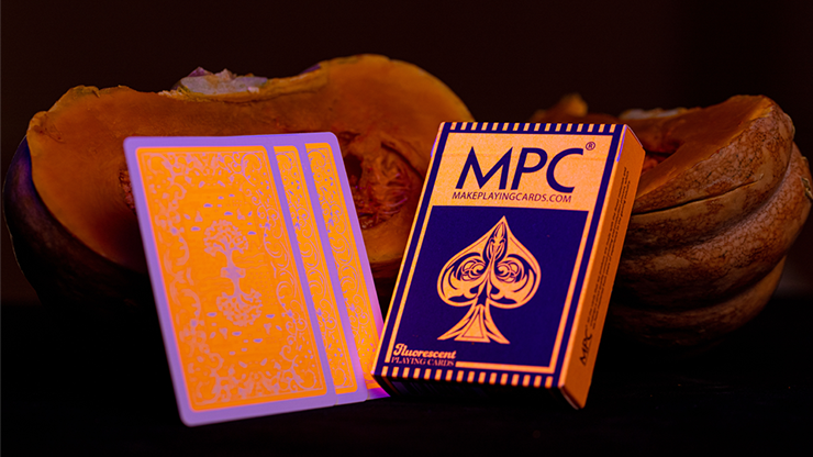 Fluorescent (Pumpkin Edition) Playing Cards (7064545362069)
