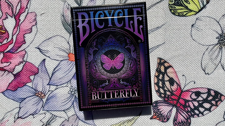 Bicycle Butterfly (Purple) Playing Cards (7158037348501)