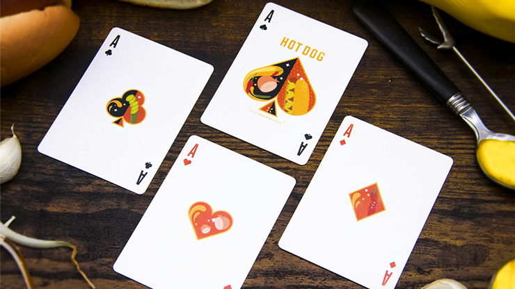 Hot Dog Playing Cards (7429869732060)