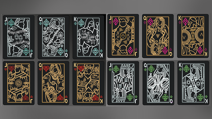 Lux Hominum (Aureum) Playing Cards (7473017192668)