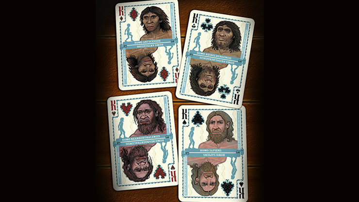 Evolution Of Mankind Playing Cards (7028915601557)