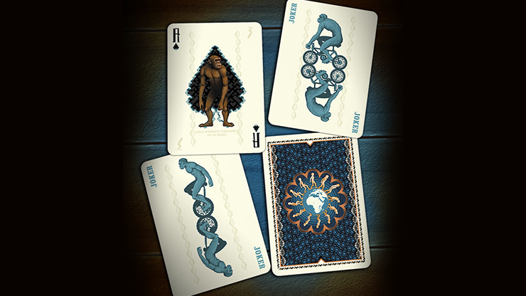 Evolution Of Mankind Playing Cards (7028915601557)
