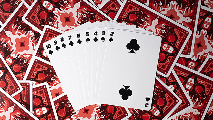 Retro Rocket Playing Cards (7132913107093)
