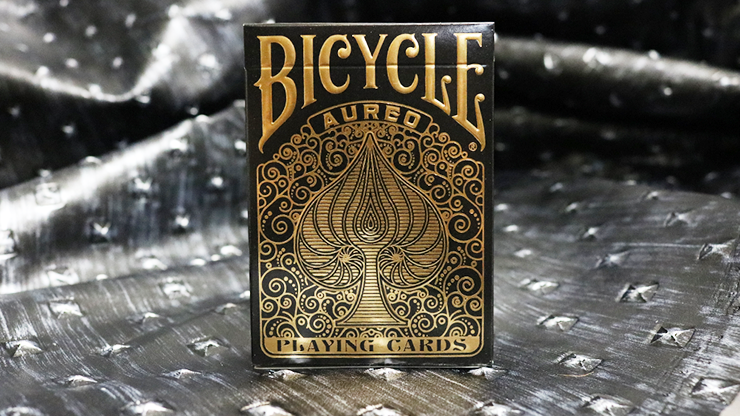 Bicycle Aureo Black Playing Cards (7158037086357)