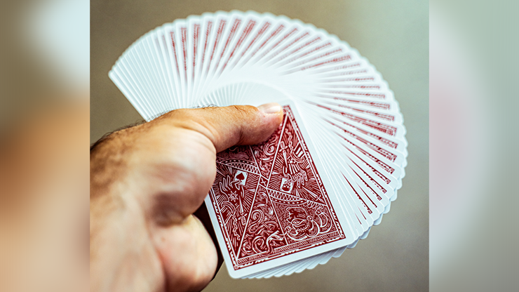 Blood Red Edition V3  Playing Cards (7132909142165)