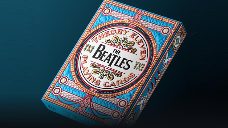 The Beatles (Blue) Playing Cards (7473018011868)