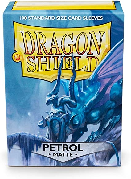 Dragon Shields: (100) Matte Petrol
