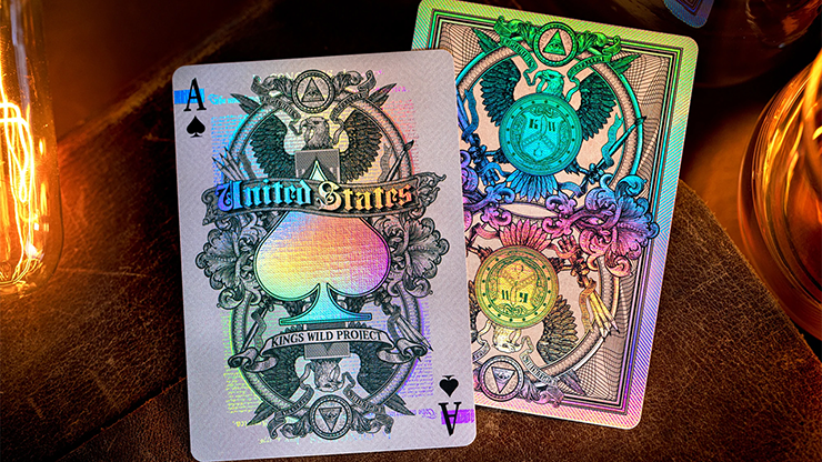 playing cards holographic Holographic Legal Tender Playing Cards