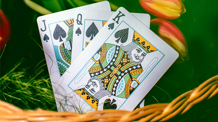 Butterfly Seasons Playing Cards Marked (Spring)