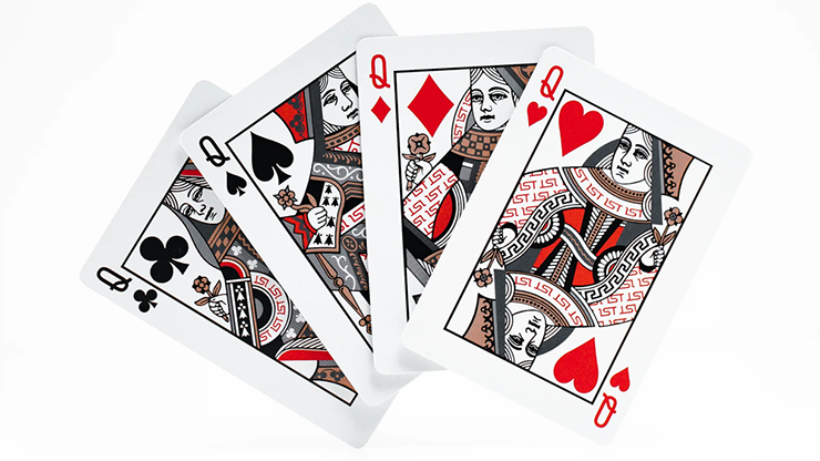 1st V4 Playing Cards (Red)