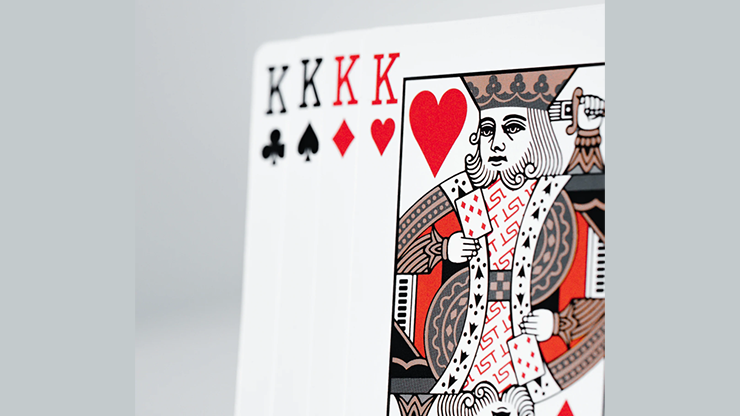 1st V4 Playing Cards (Red)