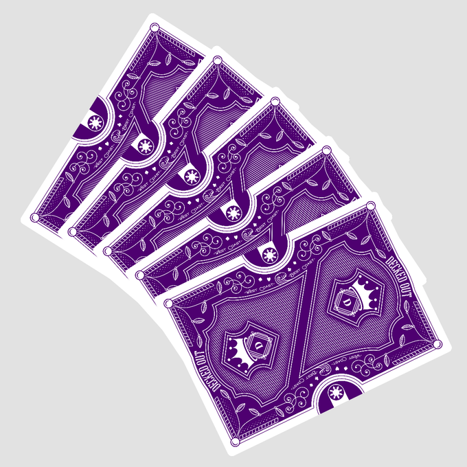 Benchmark Purple Playing Cards