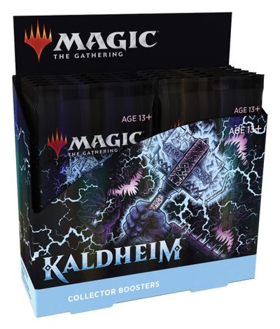 Magic the Gathering CCG: Kaldheim Collector Booster Display (12) (7541218083036)
