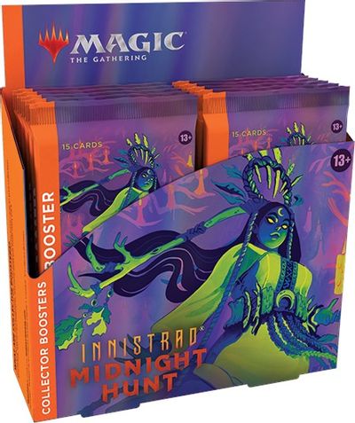 Magic the Gathering CCG: Innistrad - Midnight Hunt Collector Booster Display (12) (7187563937941)