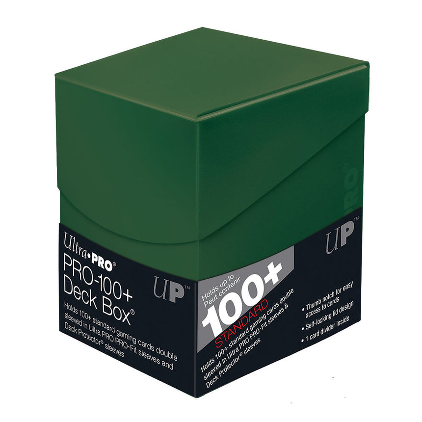 UltraPro Eclipse Pro-100+Deck Box: Green (7555458990300)