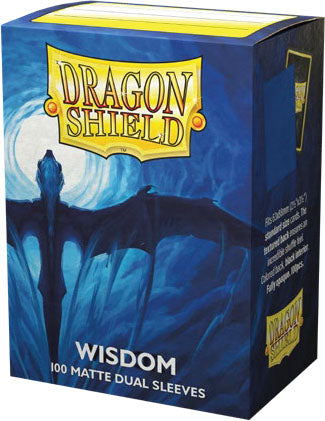 Dragon Shields: (100) Matte Dual - Wisdom (DISPLAY 10)
