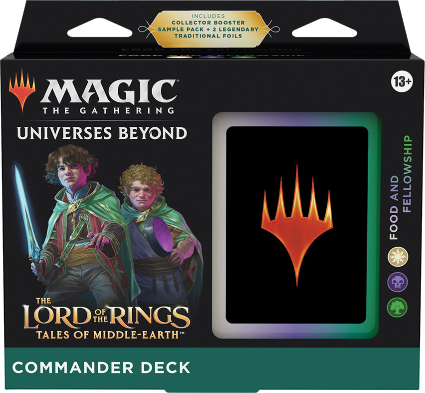 Magic the Gathering CCG: Lord of the Rings Commander Deck - Food and Fellowship