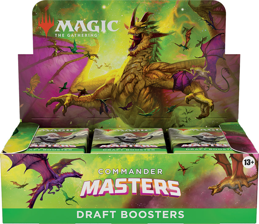 Magic the Gathering CCG: Commander Masters Draft Booster Display (24)