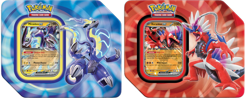Pokemon TCG: Paldea Legends Tin BAM Cards Pokemon TCG: Paldea Legends Tin BAM Cards