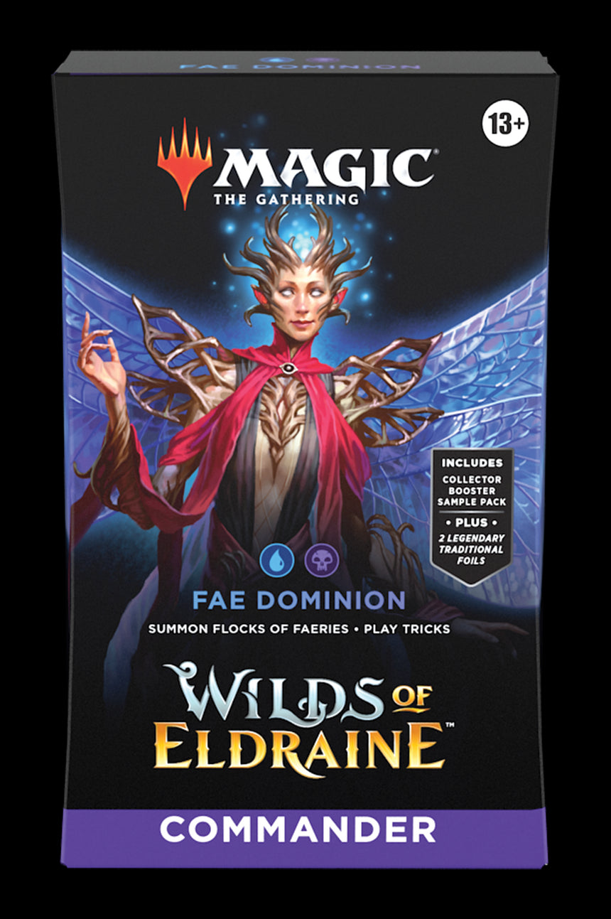 Magic the Gathering CCG: Wilds of Eldraine Commander Deck- Fae Dominion
