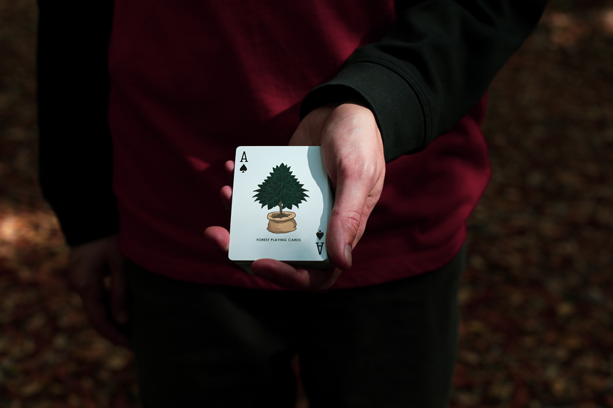 Forest Playing Cards (7478595092700)